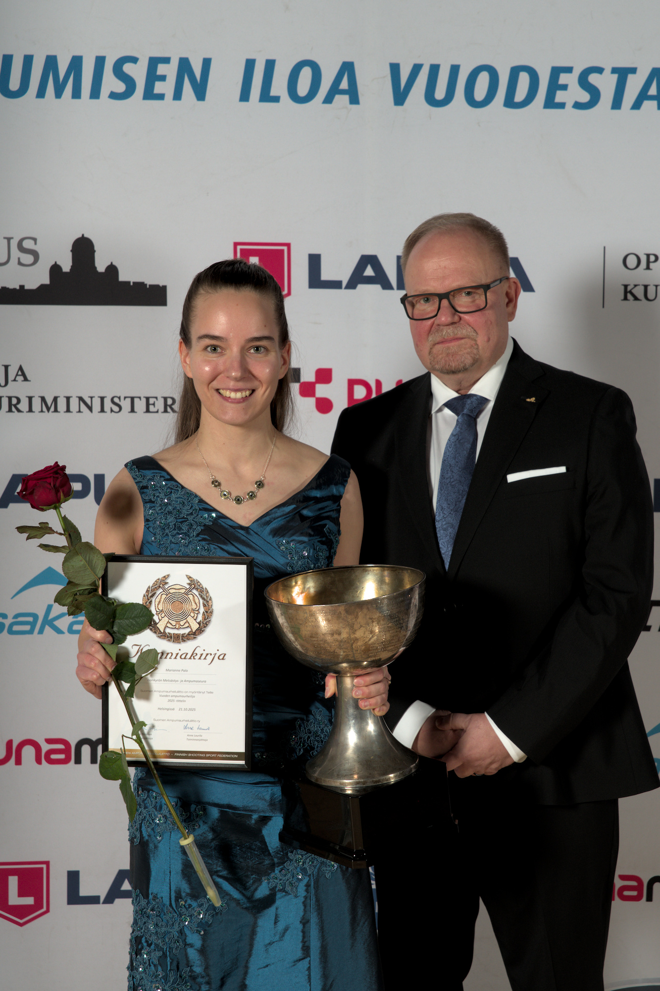 Marianne Palo valittiin Vuoden ampumaurheilijaksi